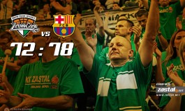 Słynna Barcelona prawie nie pokonała Zastalu!