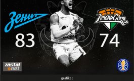 Pierwszy mecz ligii VTB przegrany. Zenit - Zastal 83:74 (relacja)