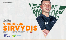 Virginijus Sirvydis asystentem trenera